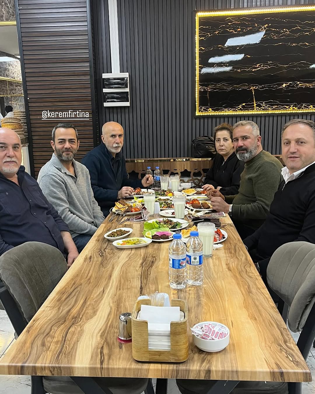 Muzaffer Şef ve Değerli Misafirleri